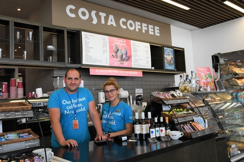 Costa coffee staff